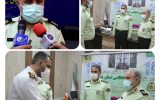 تقدیر فرمانده انتظامی خوزستان از کارکنانی که با فداکاری و از خودگذشتگی باعث نجات جان مردم شدند