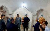 بازدید مدیر کل میراث فرهنگی گردشگری و صنایع دستی استان گیلان بناهای تاریخی دیلمان