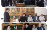 دیدار اعضای شورای عالی بسیج تجار و فعالان اقتصادی کشور با امام جمعه اردبیل