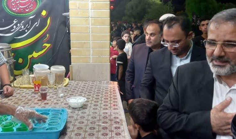 بازدید بازرس کل ویژه خوزستان از وضعیت خدمت‌رسانی مواکب شهرستان اندیمشک