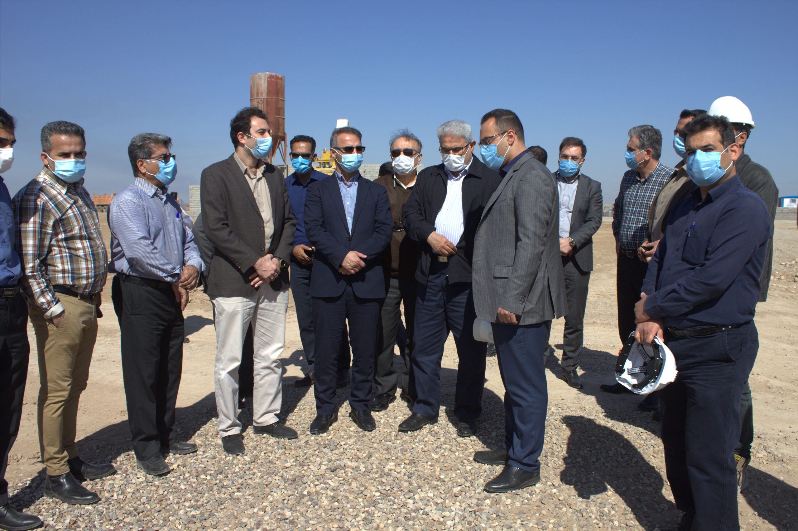 مدیرکل حفاظت محیط زیست استان خوزستان از تاسیسات شرکت نفت و گاز اروندان بازدید کرد