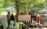 پاکسازی ۷۰۰ هتکار از بوستان جنگلی پزچفت از زباله
