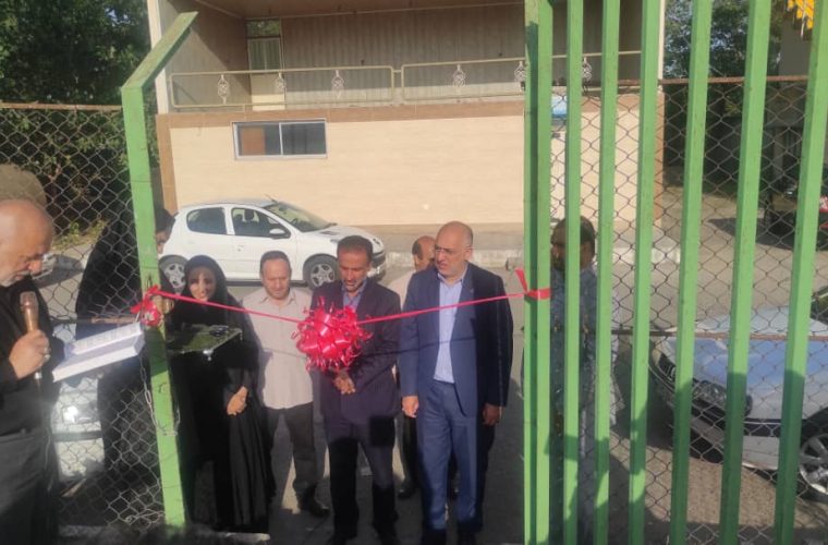 افتتاح پیست ورزشی دو میدانی در زمین ورزشی کروبی آستانه اشرفیه