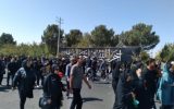 پیاده روی اربعین حسینی در شهرستان کاشمر از قاب دوربین