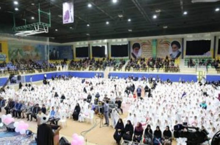 جشن تکلیف ۹۰۰ دانش آموز شهرستان امیدیه توسط شرکت نفت وگاز آغاجاری برگزار شد