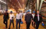 بازدید جمعی از مدیران ارشد شرکت نفت و گاز اروندان از شرکت فولاد اکسین خوزستان