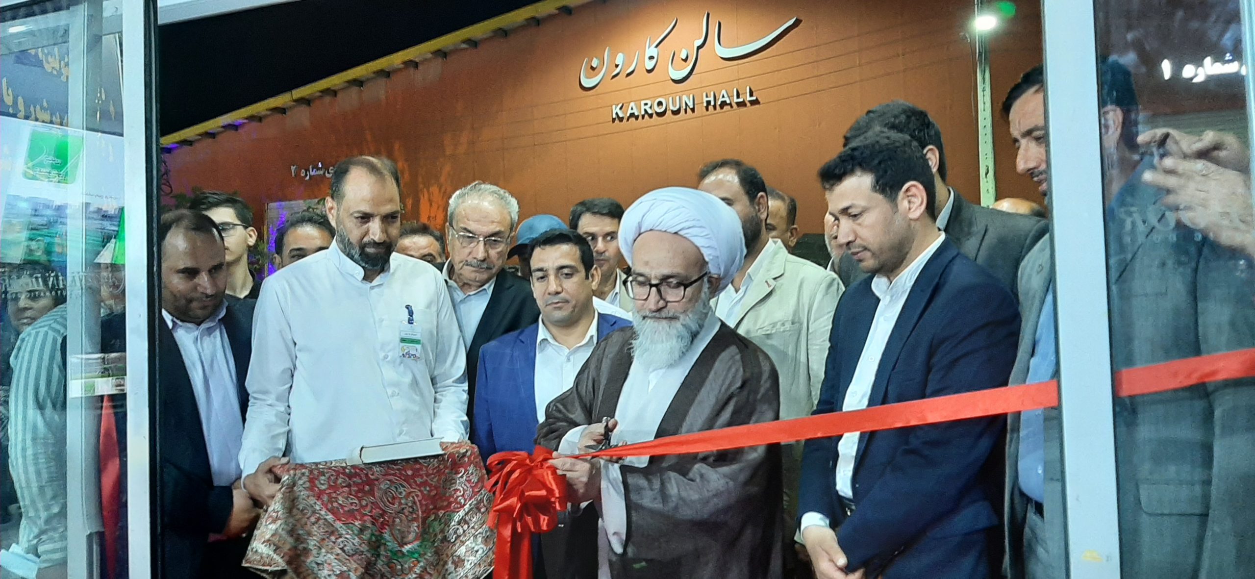 گزارش تصویری افتتاحیه نمایشگاه تخصصی تربیت بدنی و ورزش استان خوزستان(جشنواره عزت و پیشرفت)