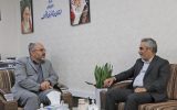 دیدار مدیرعامل شرکت نفت و گاز اروندان با فرماندار جدید شهرستان خرمشهر