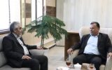 دیدار مدیرعامل شرکت نفت و گاز اروندان با رئیس جدید دادگستری شهرستان خرمشهر