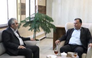 دیدار مدیرعامل شرکت نفت و گاز اروندان با رئیس جدید دادگستری شهرستان خرمشهر