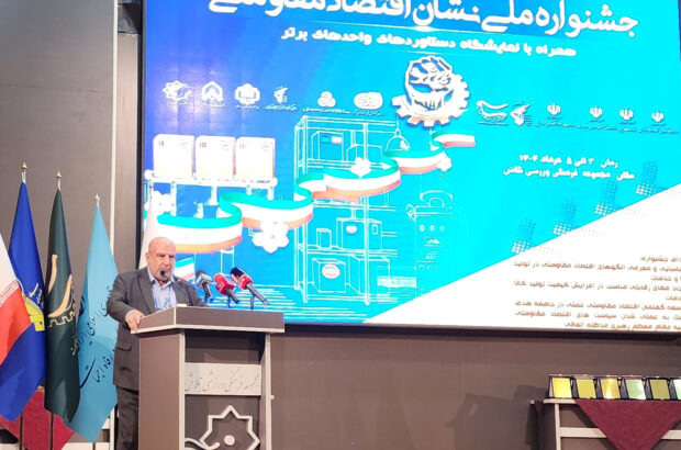 نشان ملی اقتصاد مقاومتی به مدیرعامل شرکت توسعه نیشکر اهدا شد