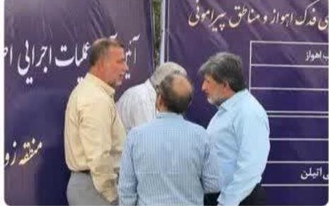 آیین آغاز عملیات اجرایی اصلاح و توسعه شبکه توزیع آب شرب منطقه زوییه و کوی فدک