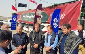 حضور مؤثر تأمین اجتماعی در حماسه اربعین: بازدید معاون فرهنگی وزارت کار از موکب درمانی چذابه حضور مؤثر تأمین اجتماعی در حماسه اربعین: بازدید معاون فرهنگی وزارت کار از موکب درمانی چذابه
