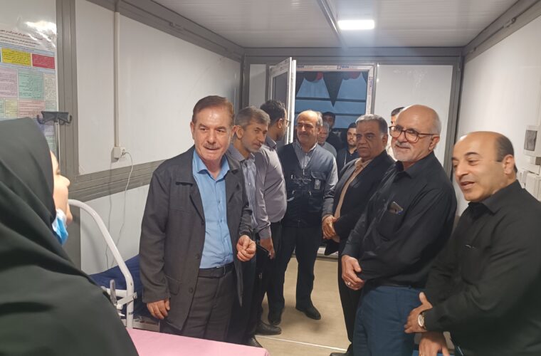 تاکید بر آمادگی کامل و خدماترسانی مطلوب درمانی به زائران اربعین در مرز چذابه تاکید بر آمادگی کامل و خدماترسانی مطلوب درمانی به زائران اربعین در مرز چذابه