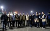 دومین کاروان رسانه ای سفیران حسینی خوزستان در روزخبرنگار در شلمچه