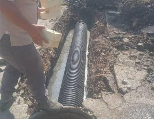 اصلاح خطوط ریزشی فاضلاب در نقاط حساس کلان‌شهر اهواز