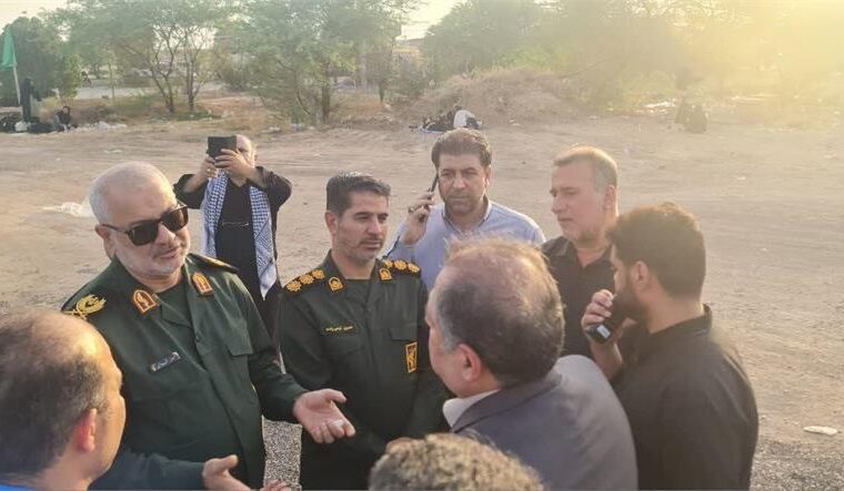 بازدید مسئولان از خدماترسانی به زائران اربعین در حمیدیه بازدید مسئولان از خدماترسانی به زائران اربعین در حمیدیه