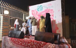 اجرای نمایش زایر عبود و خانواده در اهواز