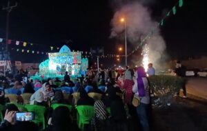 برگزاری جشن بزرگ خیابانی نیمه شعبان ولادت صاحب الزمان(عج)ودهه فجر حصیرآباد مسجد امام حسن مجتبی(ع)