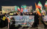 رزمایش عظیم اقتدار ملی جان‌فدا با حضور اقشار بسیج و بانوان بسیج رسانه خوزستان در اهواز /عکس: حدیث کریمی