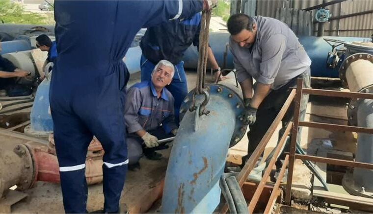 ارتقاء کیفیت آب آشامیدنی در تصفیهخانه گلستان اهواز ارتقاء کیفیت آب آشامیدنی در تصفیهخانه گلستان اهواز