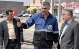 بازدید از پروژه تقویت فشار آب در مهدیس بازدید از پروژه تقویت فشار آب در مهدیس